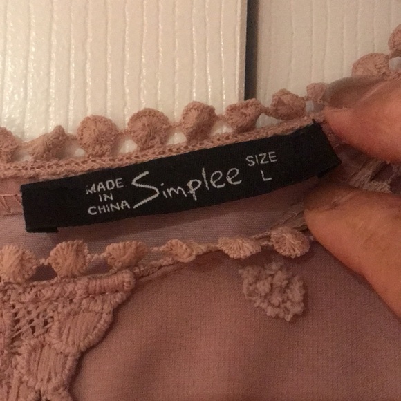 Lace and Pom Pom dress - Picture 5 of 5